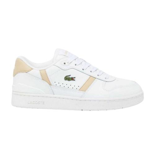 Lacoste Womens/Ladies T-Clip Set Leather Trainers