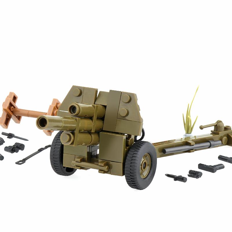 Набор строительных блоков MOC на военную тематику: оружие, армия, аксессуары, персонажи советской армии, пушки, тележки, пусковые установки, палатки, подарочные наборы, игрушки.