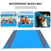 maxiaoxia Beach Mat Sand Free Waterproof Beach Blanket Outdoor Beach Mat Picnic Mat Portable Camping Portable Folding Picnic Beach Mat