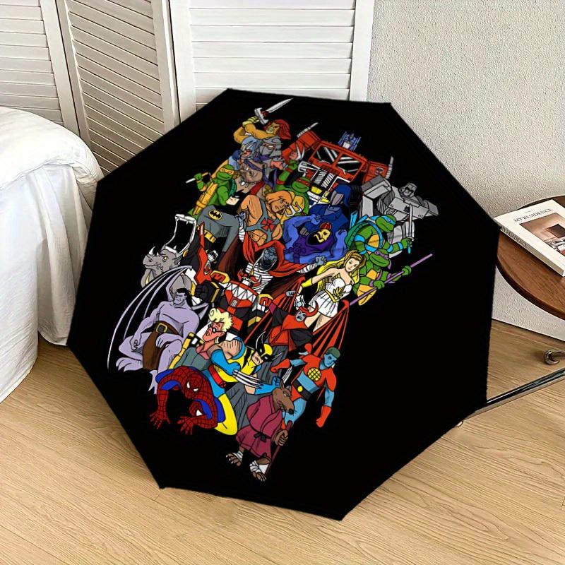 1pc Cartoon Characters Themed Umbrella for Men & Women, Valentine's Day Christmas Decorative Umbrell027