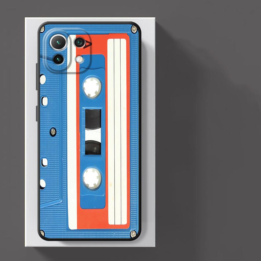 Чехол для Xiaomi Poco F8 C75 X3 X4 X5 X7 Pro F1 C71 F3 M3 M4 M7 Pro M5 C50 C61 Funda Чехол для телефона Винтажная Кассета