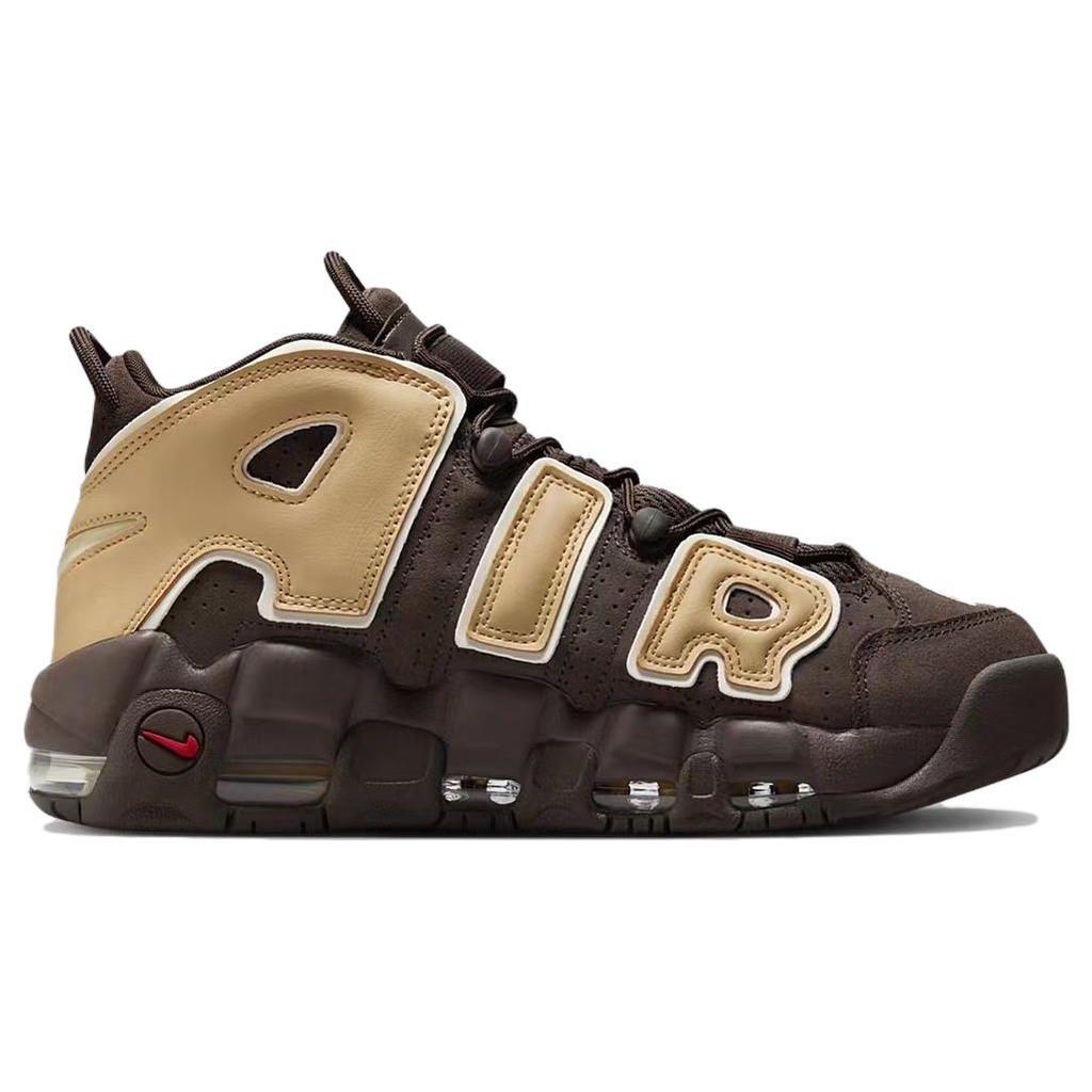 Nike Air More Uptempo Baroque Brown Мужские кроссовки Sesame Pale-Ivory FB8883-200