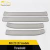 Stainless Steel Door Sill Strips and Pedals for NIO 22 ES7 - Anti-Scratch Decorative Auto Parts