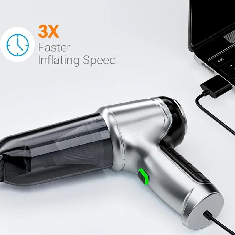 Автомобильный пылесос 638000Па Беспроводной Бесщеточный Мини Ручной Уборочная Машина Мощный Портативный Воздуходувка Пылесос для Автомобиля Дома