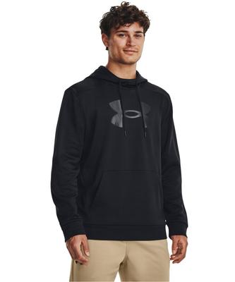 UA Armor Fleece Большой Логотип HD Черный Черный SM