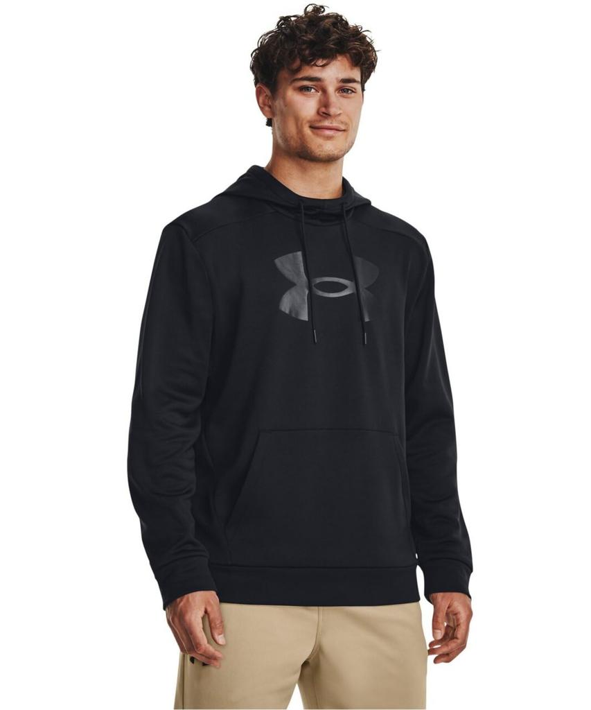 UA Armor Fleece Большой Логотип HD Черный Черный SM