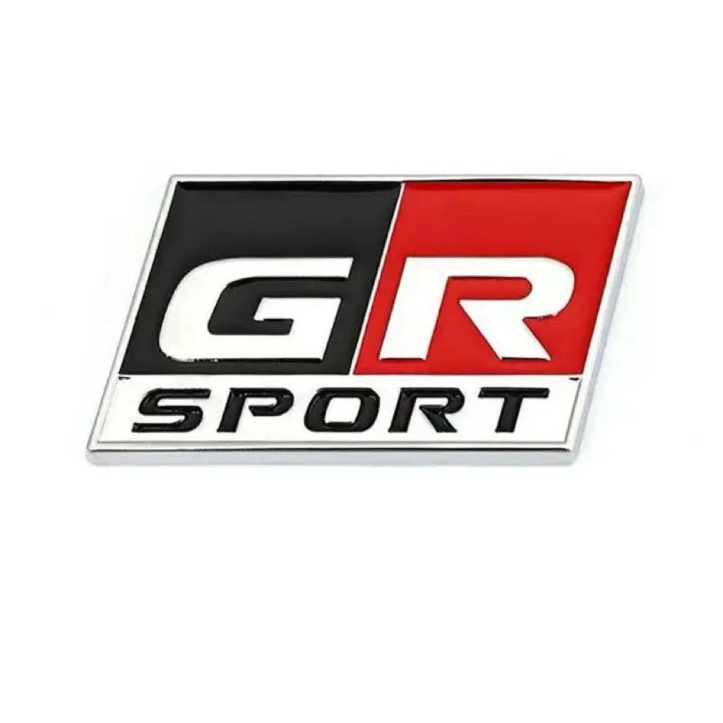 Совместимо с наклейками Toyota: Металлические значки GR, GR MN, задние эмблемы и значки Yaris Supra.