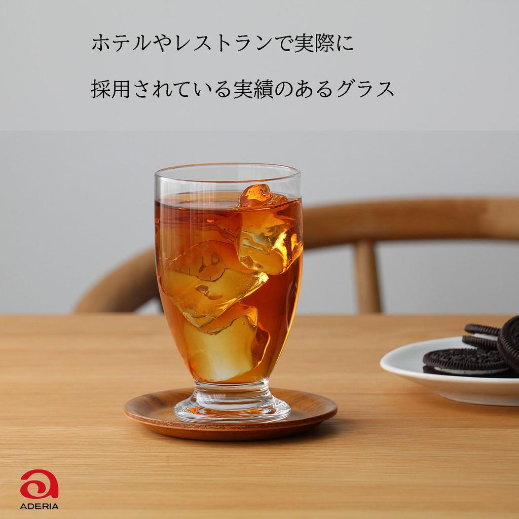 Стакан Adelia 300 мл с усиленным горлышком AX Modern, набор из 6 шт. Сделано в Японии Емкость 300 мл B-6435 Прибл.