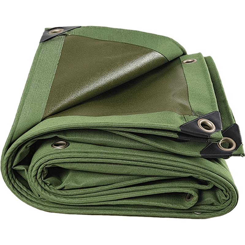 YUELVE Heavy Duty Waterproof Canvas Tarp