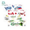 Rikaron Cross-border World Cup Face Tattoo Fan Stickers