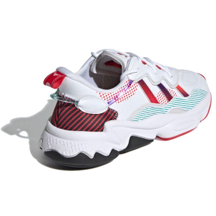 adidas Ozweego китайские новогодние женские кроссовки белая обувь-белый основной-черный Q47190
