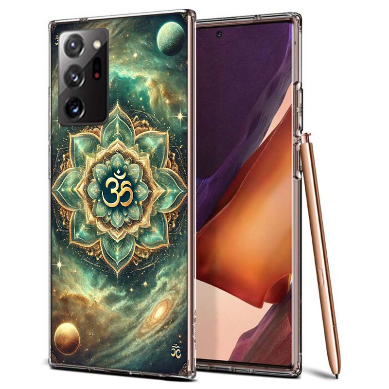 Om Symbol Meditation and Creativity Phone Case for Samsung A55 A35 A25 A15 A07 A05S A16 A17 A26 A36 A37 A56 A57 Galaxy Note 20 1