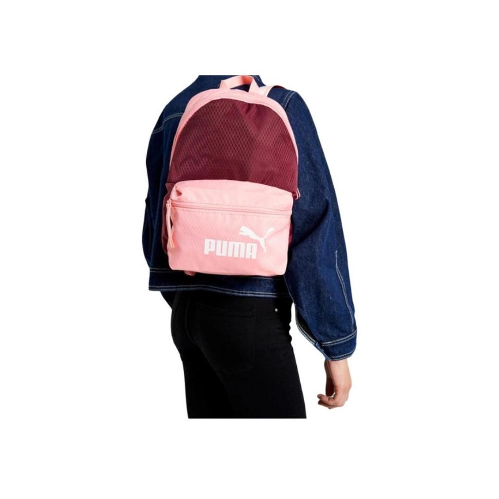 New PUMA Fabric Backpack Medium Women's Pink 079852-02