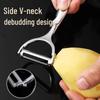 Multifunctional Stainless Steel Peeler for Potatoes, Apples, and Melons