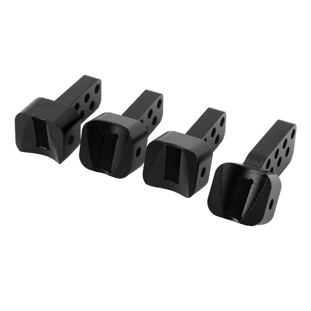 4PCS RC Link Mount Set Aluminum Alloy Multi Angle Rear Axle Lower Link Mount Spare Parts for SCX10 II AR44 1Celsius10 RC Car
