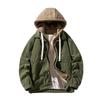 Куртка для бейсбола Corduroy, мужская осенне-зимняя свободная флисовая утолщенная повседневная куртка с лацканами, мужская одежда