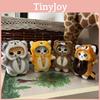 Mofusand Series Animal Plush Pendant With Fox Raccoon Wolf Design For Kids Gift