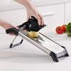 1pc, Kitchen Slicer, Stainless Steel Vegetable Slicer,Adjustable Thickness Food Mandoline Slicer for Potato Vegetable Onion,Multifunctional Vegetable