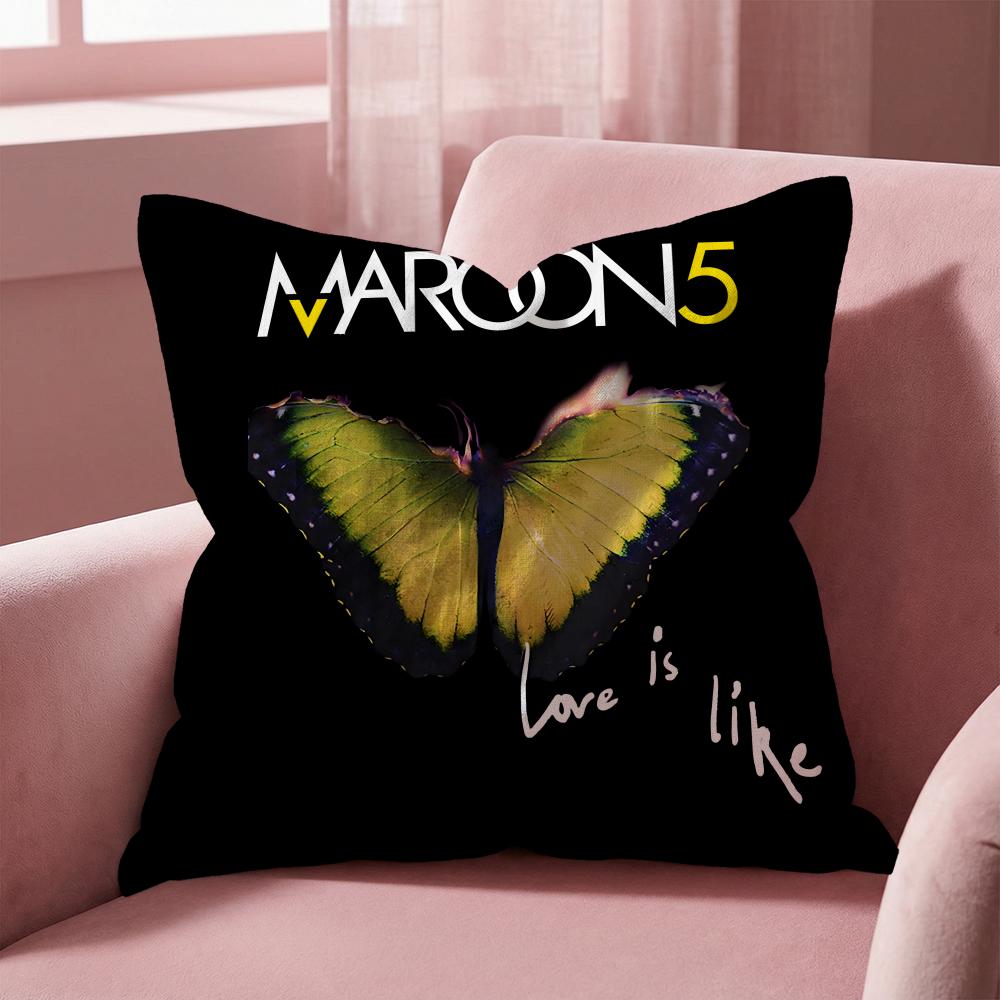 Чехол для подушки Maroon5, многоцелевой чехол для подушки для дома и автомобиля - Двусторонний, мягкий и прочный для повседневного использования