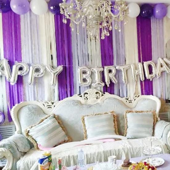 Цветная крепированная бумага, декоративная неувядаемая бумага для украшения вечеринки, мятая бумага, реквизит для сцены для свадьбы