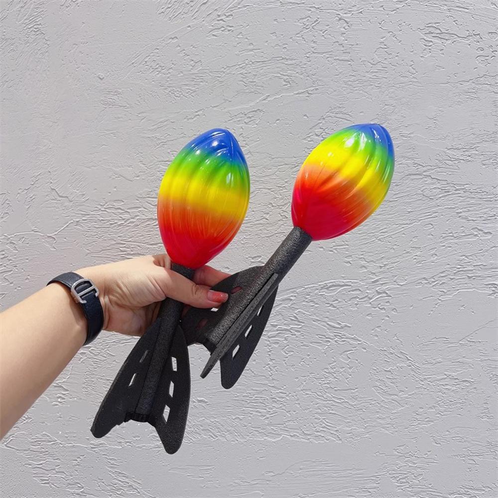 Colorful PU Soft Rocket Darts for Kids - Outdoor Throwing Game Fun Parent-Child Interactive Leisure Sports Toy for Boys And Girl 6
