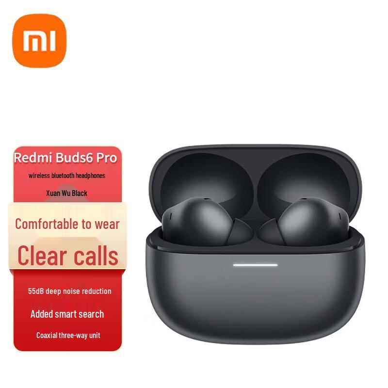 Беспроводные наушники-вкладыши Xiaomi Redmi Buds 6 Pro с шумоподавлением