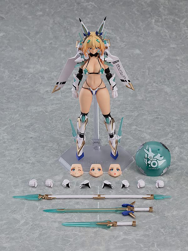 Figma Bunny Suit Planning Sophia F Shirring Bikini Armor Ver. Немасштабная подвижная фигура, раскрашенная из пластика.