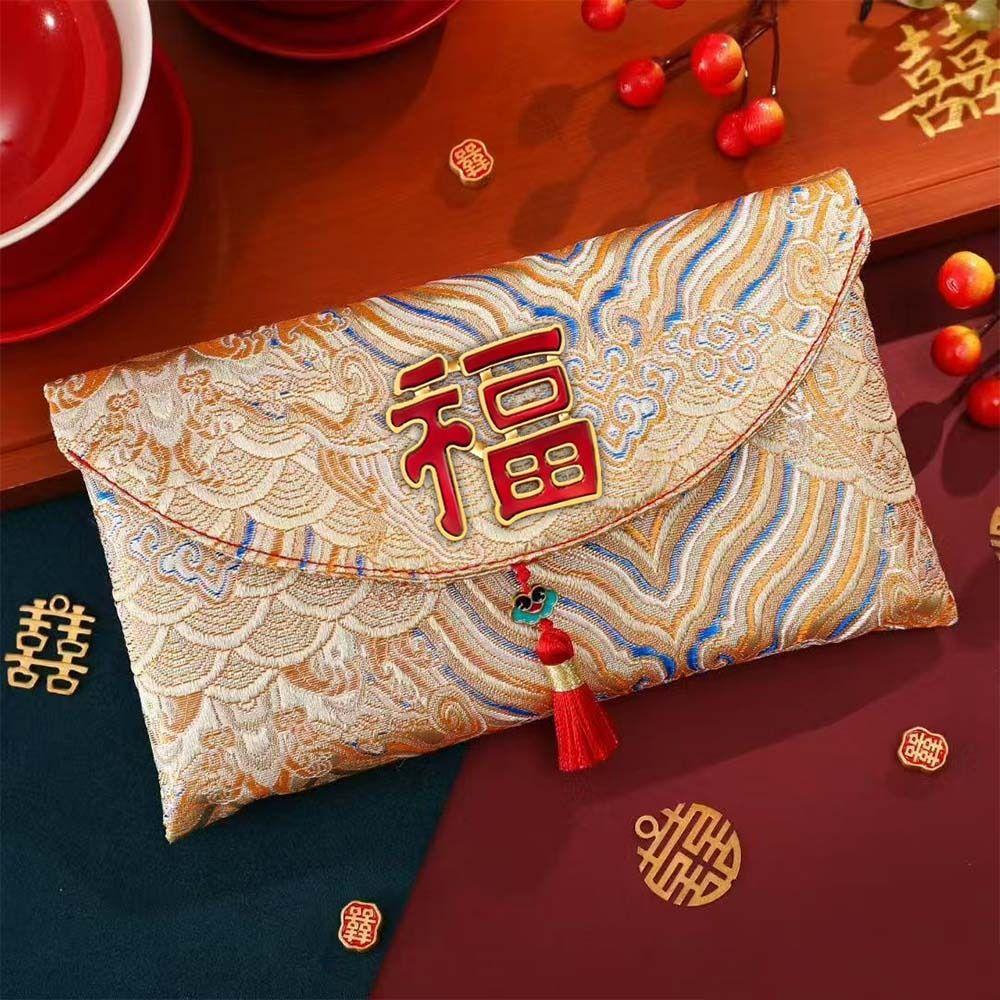 Traditional Wedding Money Pocket Chinese Style Red Packet New Year Red Envelope Spring Festival