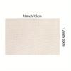 4pc Sage Green Coral Branch Pattern Linen Placemats Anti Slip Table Mats For Dining Kitchen Daily Table Decoration