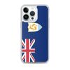Coque iPhone - Anguilla - Drapeau - Souple - Multicolore - TPU Transparent
