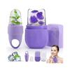 2 Pcs Ice Roller for Face And Eye, Silicone Ice Mold,facial Beauty Skin Care Tools (purple)