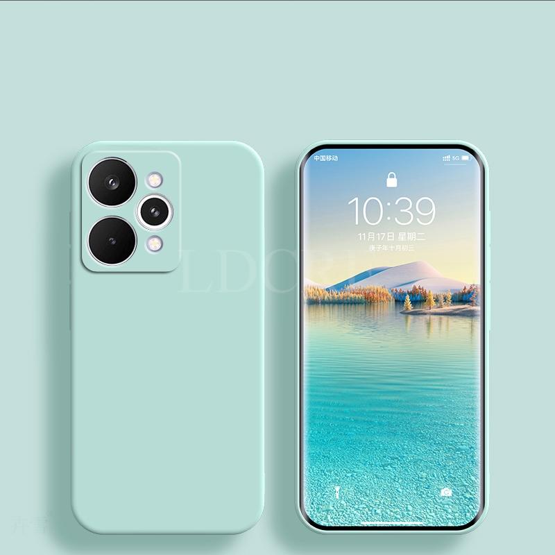 Чехол для Realme 15 Pro Чехол из жидкого силикона Чехол для Realme 15 Pro Простой резиновый чехол-защита для телефона из ТПУ Чехол для Realme 15 Pro