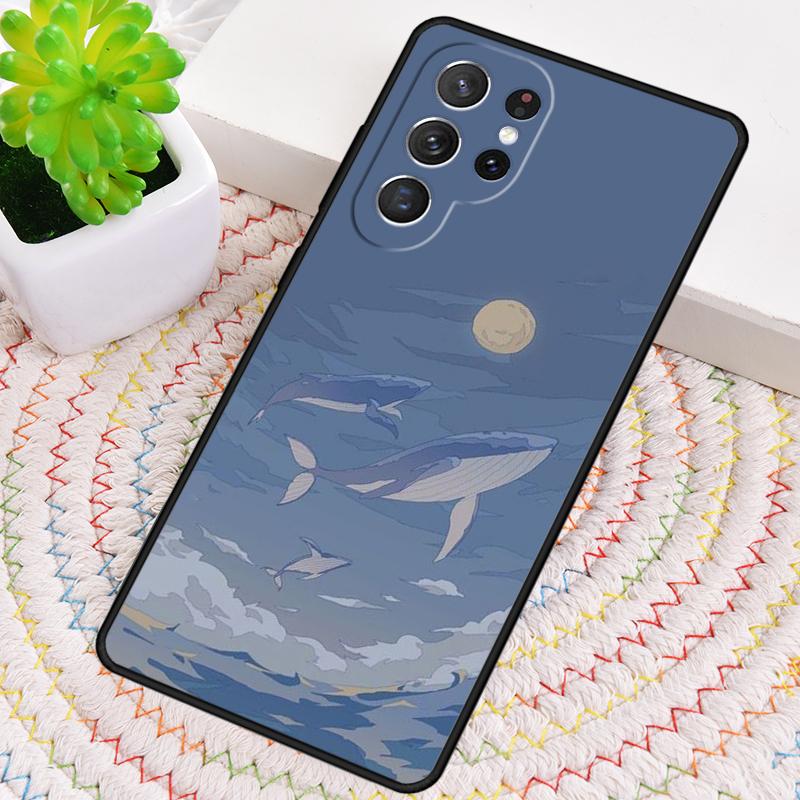 Косатки Косатки Мягкий Силиконовый Чехол для Телефона Для Samsung Galaxy note 10 pro S26 S25 S24 S23 S22 S21 Plus S25Ultra Capa Чехол