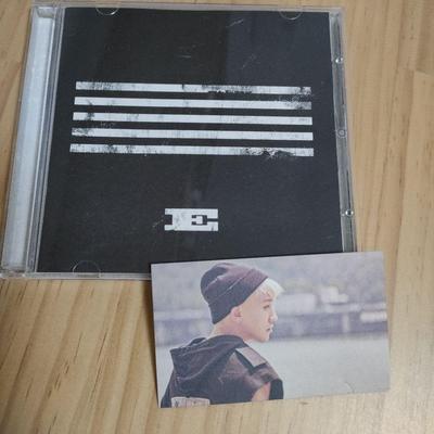 [Б/У] BIGBANG СЕРИЯ MADE E Корейский CD Черная коллекционная карточка Сынри