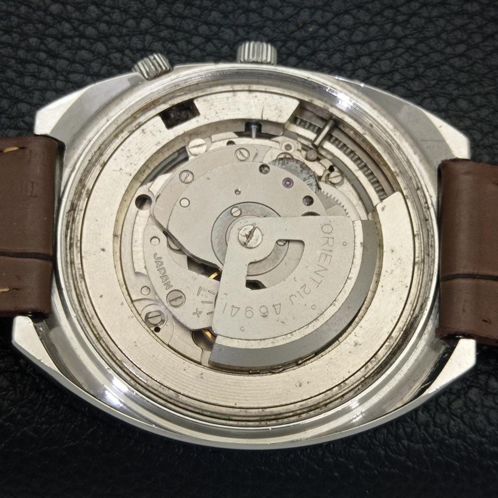 ВИНТАЖНЫЕ АВТОМАТИЧЕСКИЕ ЧАСЫ ORIENT 100 YEARS JAPAN MENS ОРИГИНАЛЬНЫЙ ЦИФЕРБЛАТ a703119-1 R213-a703119