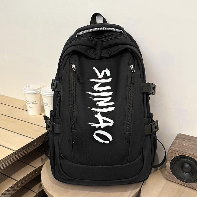 Школьные рюкзаки Студенты колледжа Женские Большой вместимости Ученики старших классов Буквы Рюкзак Ученики средней школы Ученики начальной школы