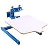 VEVOR Screen Printing Machine 1 Color 1 Station Silk Screen Printing Press, 540 x 450 mm Platen, Adjustable Tension, Powder-Coated Carbon Steel