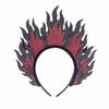Comfortable Halloween Hairband Fire-Shaped Fire-Shaped Headband  Cosplay Party