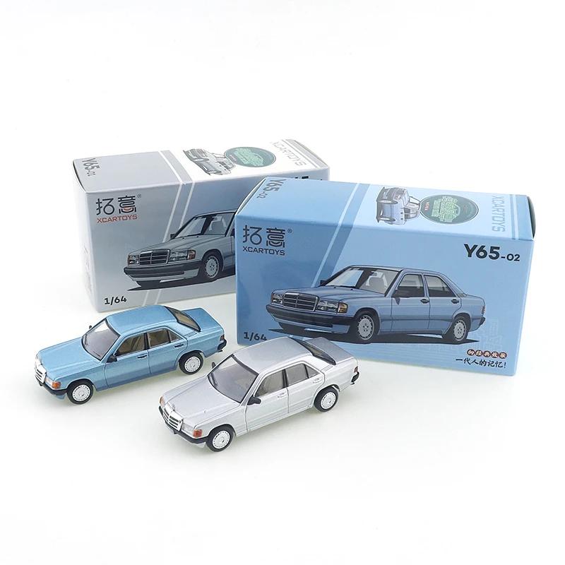XCARTOYS 1/64 Mercedes Benz 190E Классический Автомобиль Игрушки из Сплава Транспортное Средство Металлическая Литая Модель Детский Рождественский Подарок Игрушки для Мальчиков
