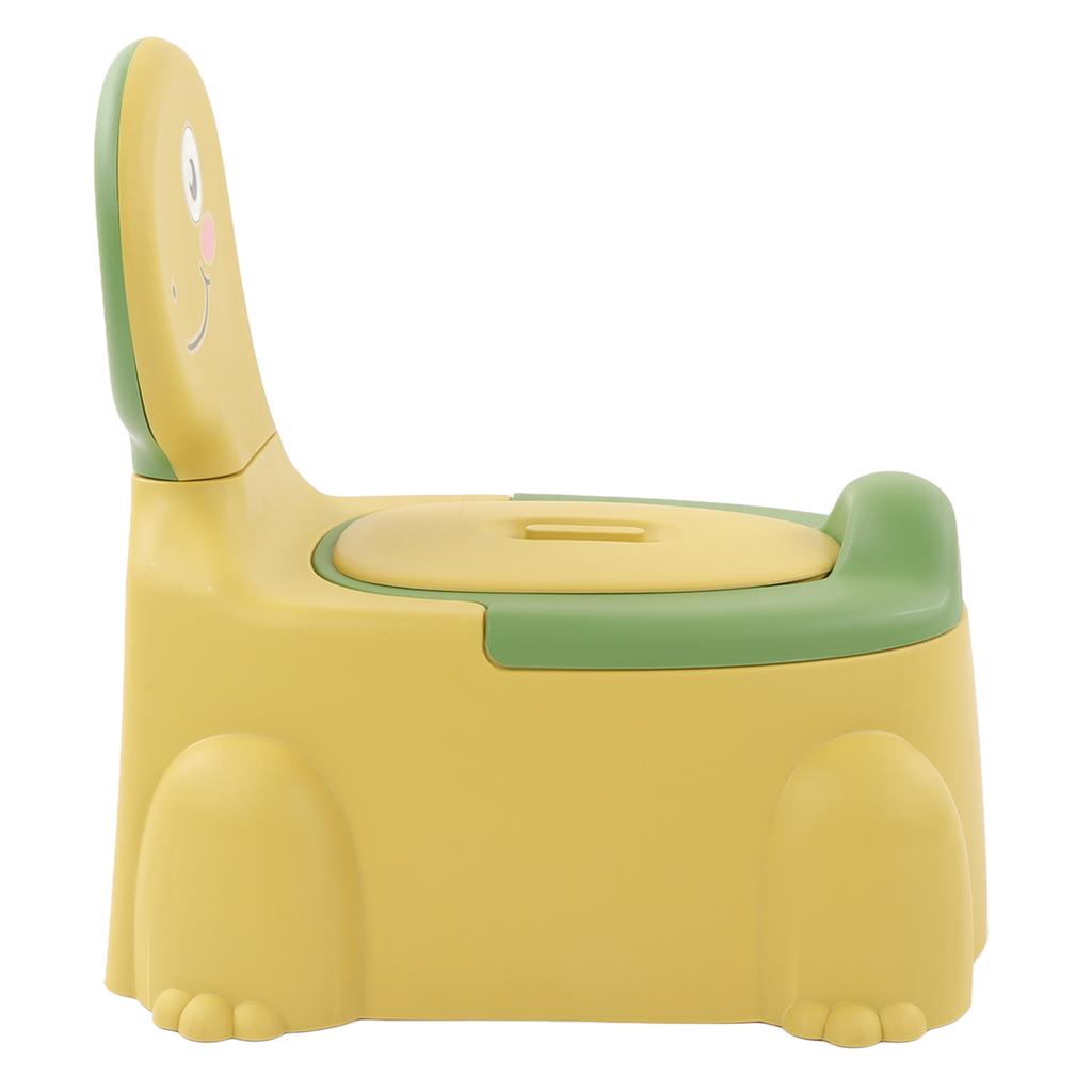 Baby Potty Thickening Ergonomic Modern Cartoon Dinosaur Training Potty Toilet with Rubber Base for