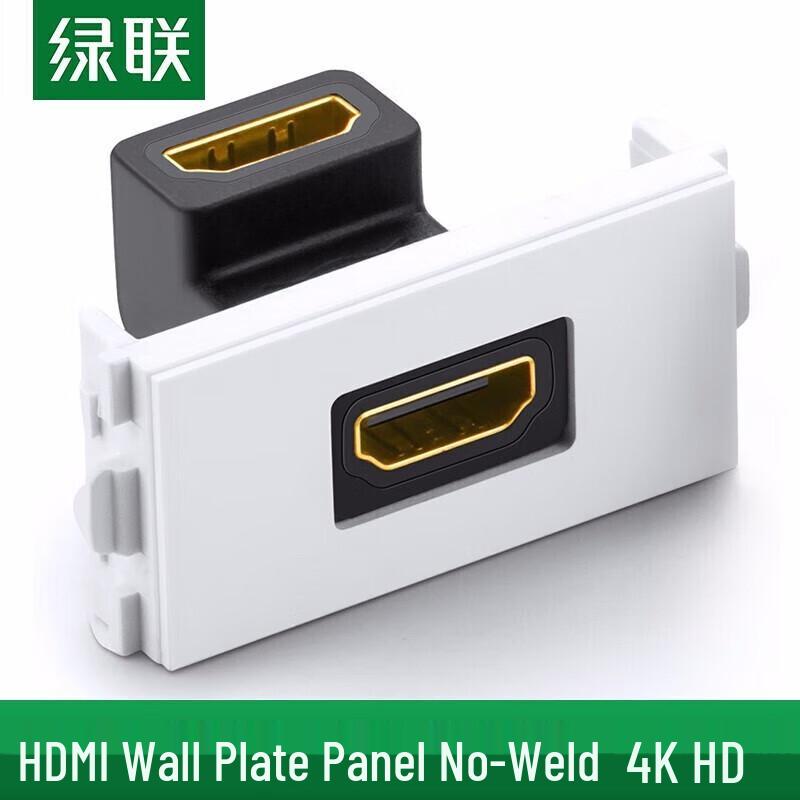 Ugreen Angled HDMI Wall Plate Socket