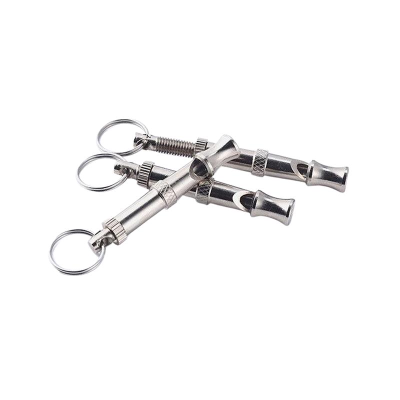 3Pcs Pet Whistle Training Dog Whistle Ultrasonic Dog Trainer, Dog Whistle Training Dog Whistle, Pet Supplies, Silver