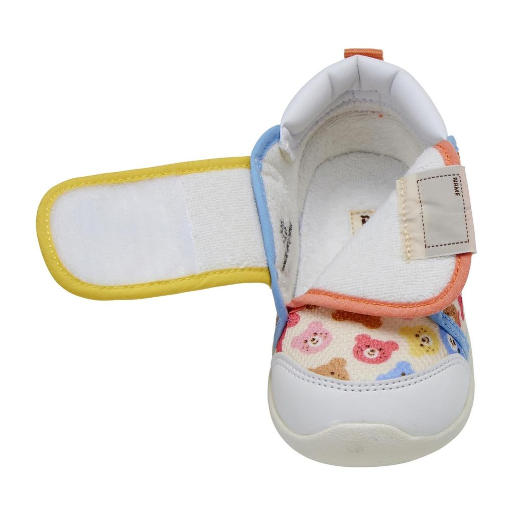 MIKIHOUSE HOT BISCUITS Second Baby Shoes, Boys and Girls, White, Size 15cm, 73-9302-684