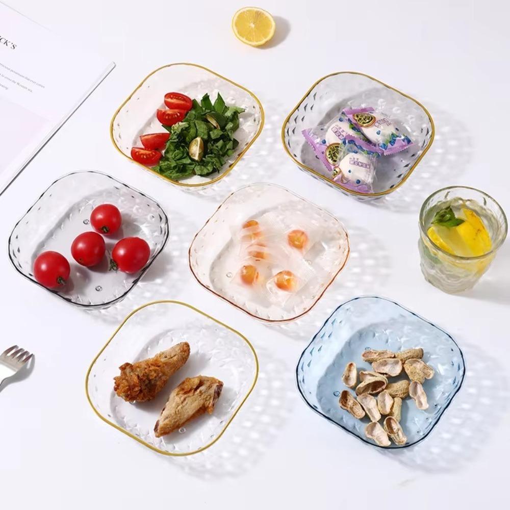 Reusable Bone Plate High-end Fruit Plate Multipurpose Vegetable Plate  Dining Table