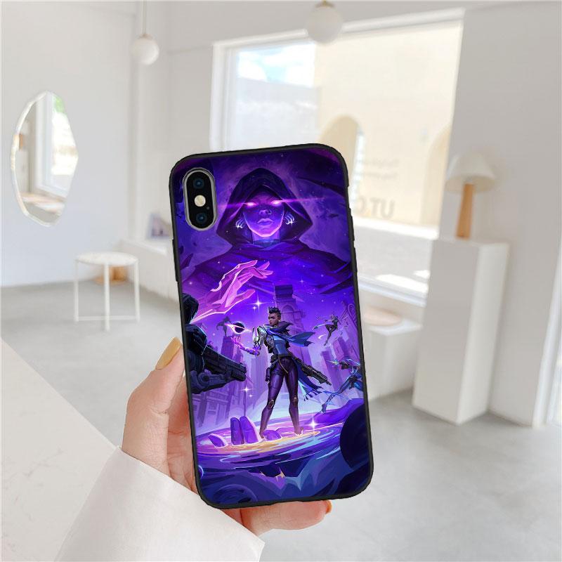 LO92 V-VALORANT Soft Shell Phone Case for Redmi Note 13 14 Pro+ Plus A3 A3X 13X 13C 13R 14S 14C 14R
