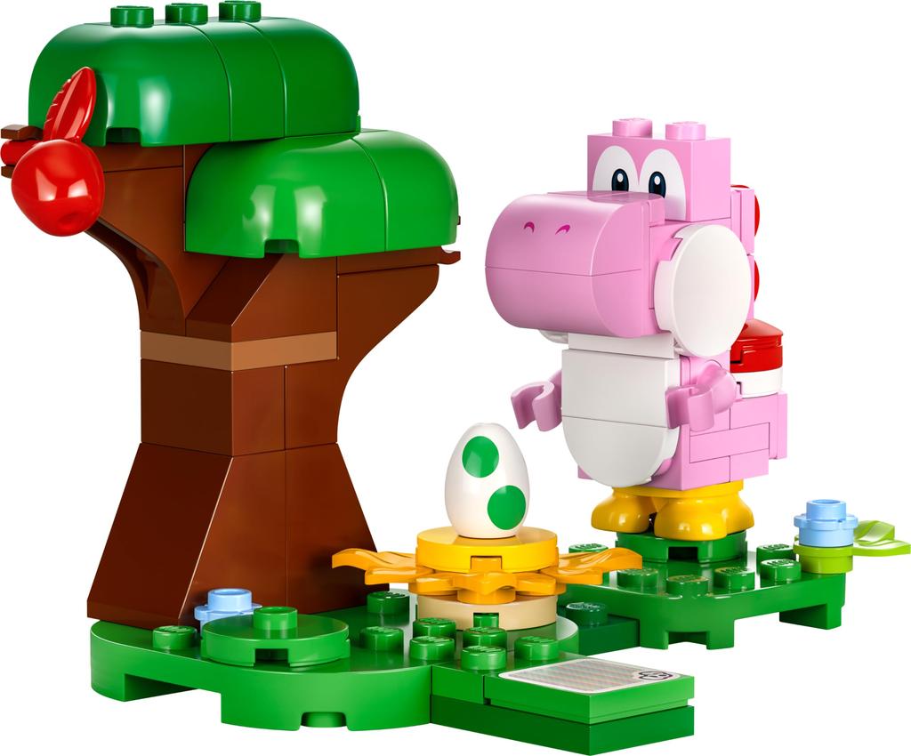 LEGO Super Mario in the Forest Yoshi and Egg Toy Present Birthday Block Educational Christmas Girl Boys Children 6 Years Old 7 Years Old 8 Years
