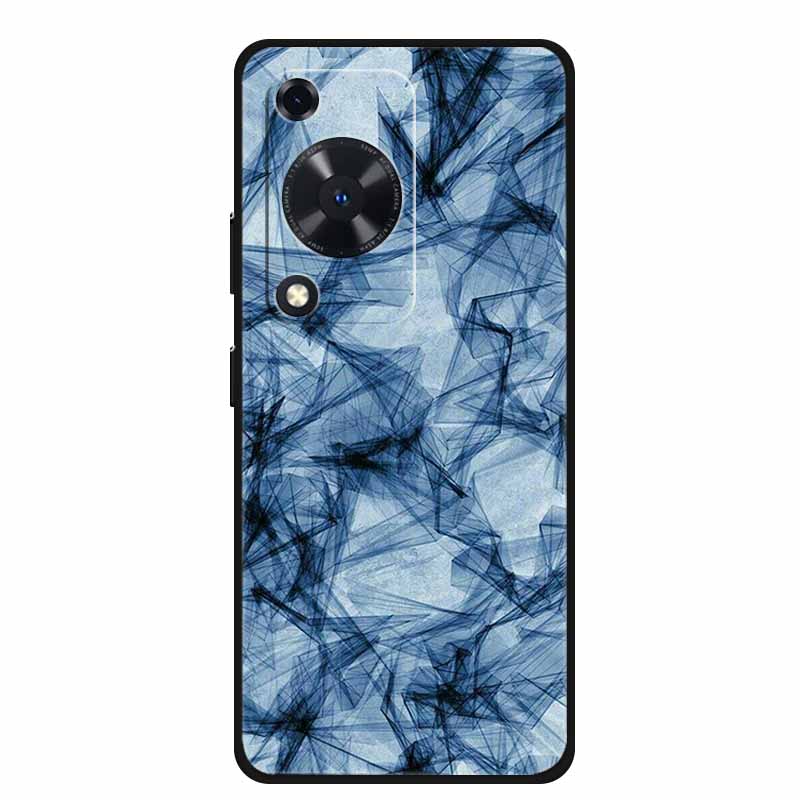 Чехол для Huawei nova Y72 Мраморный Мягкий Силикон ТПУ Чехлы для Телефона Задняя Крышка Для Huawei Enjoy 70 NovaY72 Расписной Ударопрочный Чехол