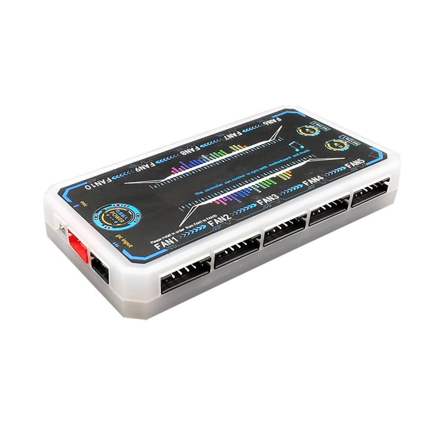 RGB Задняя панель с музыкой RGB Контроллер вентиляторов для видеокарты GPU и корпуса игрового ПК ARGB Светодиодная подсветка Aura Sync