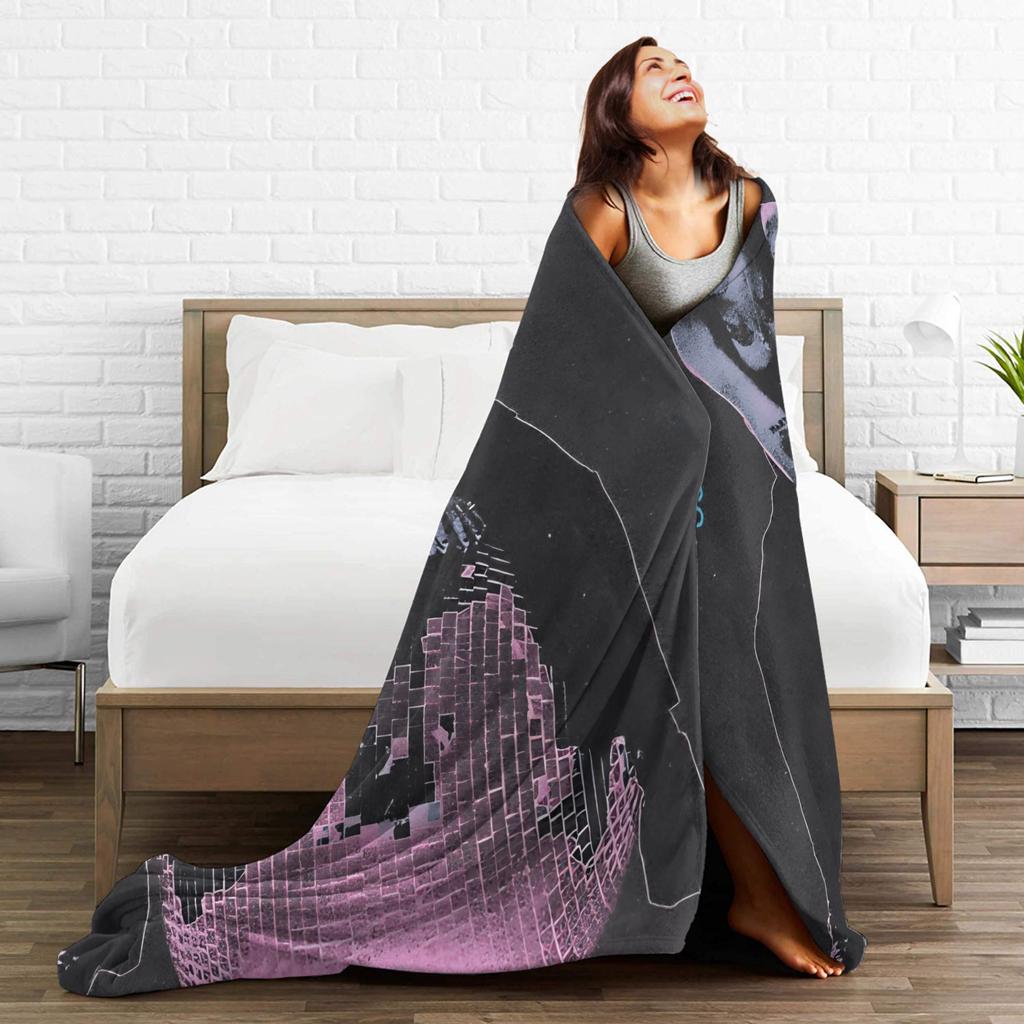 Warm Blanket Decorative 2026 Harryy S-Styles Throw Blanket Kiss All The Time Flannel Bedspread Graphic Sofa Bed Cover