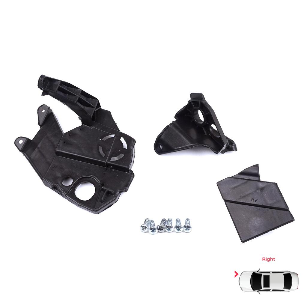 BHL584-2 Комплект кронштейнов для крепления фары, правая сторона для Peugeot 3008 5008 MK2 2016-2024 9814255780